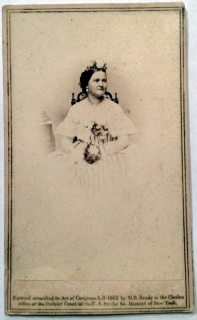 Mary Todd Lincoln taken by Brady-1862-02